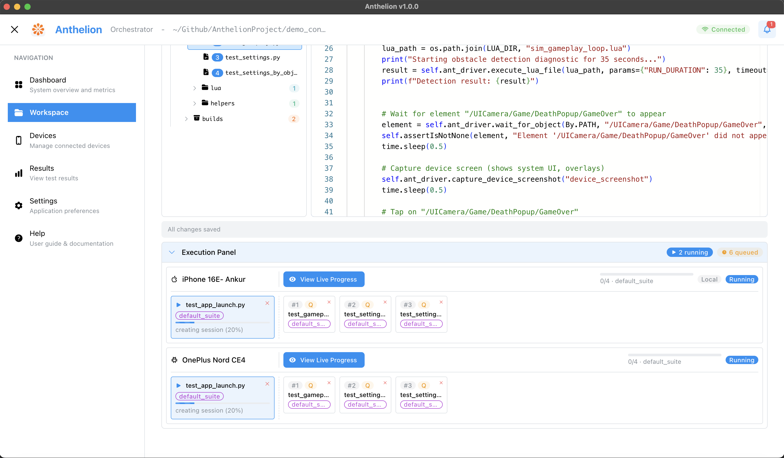 Anthelion Platform